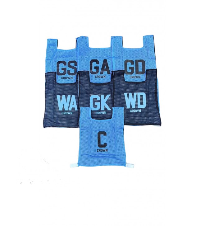 Reversible Net Ball BIBS - Crown (Blue / Black)